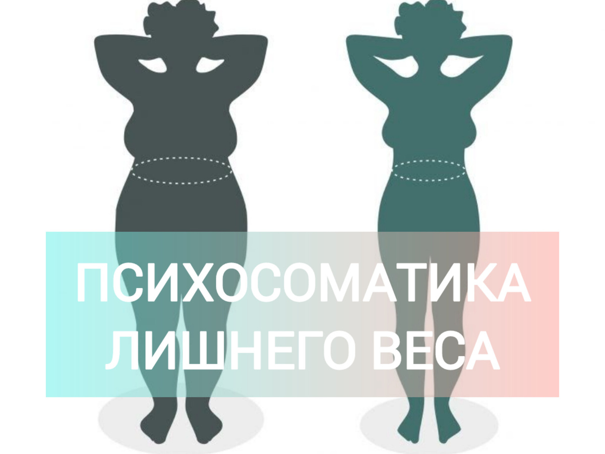 Лишний вес, ожирение, психосоматика, как похудеть 