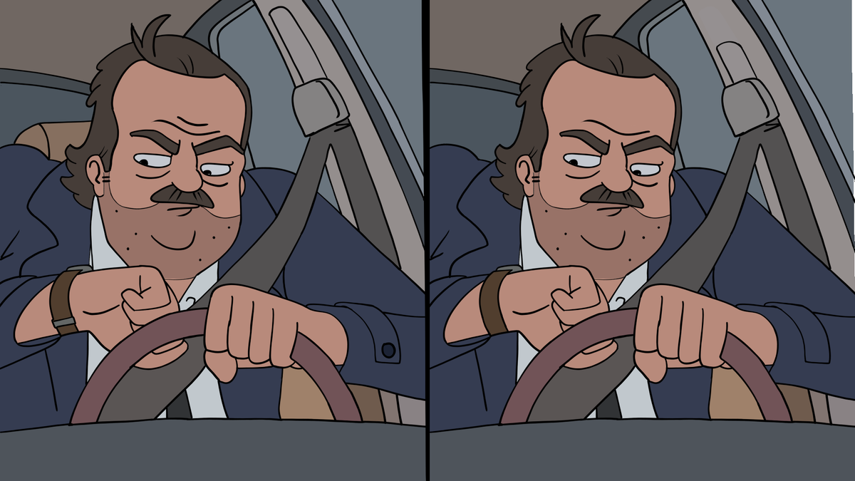 Кадр из мульт сериала "Гримсбург"