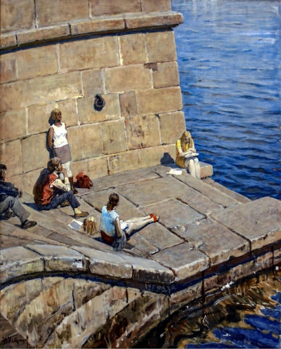 Юрий Непринцев. «Пора экзаменов». 1973