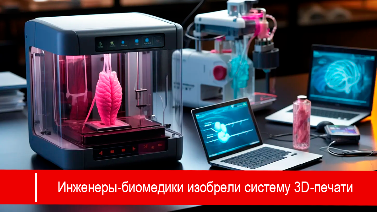 Инженеры-биомедики изобрели систему 3D-печати