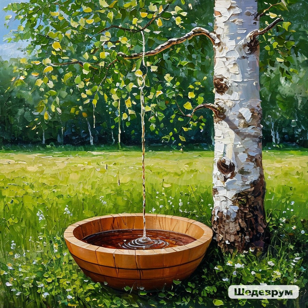 Обнять березу, прислониться, как к стене… и записать ее глубокий сон в блокноте. 