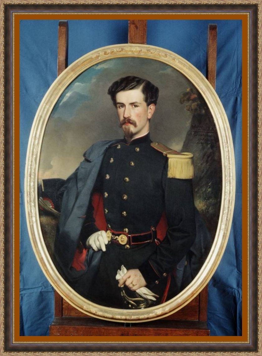 Шарль. Бутибон. Портрет офицера. Автопортрет.