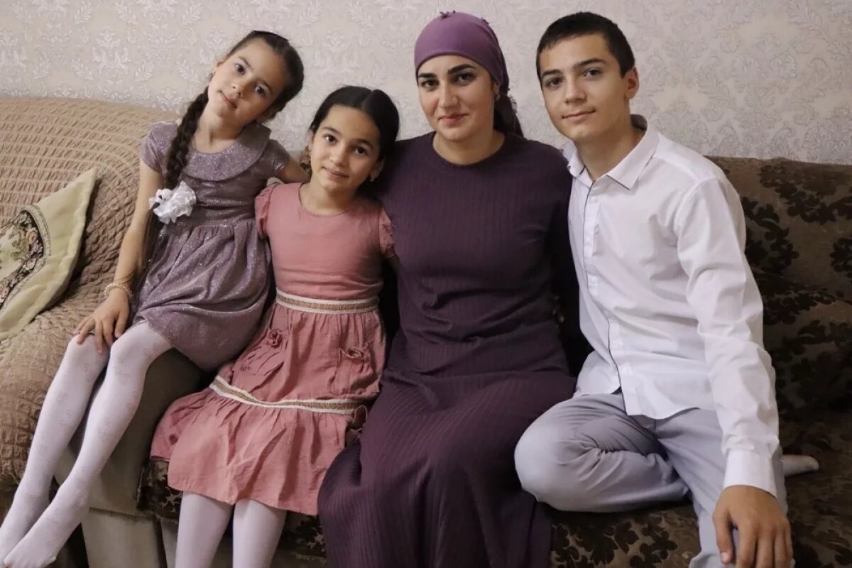    В дружной даргинской семье у каждого свои обязанности.