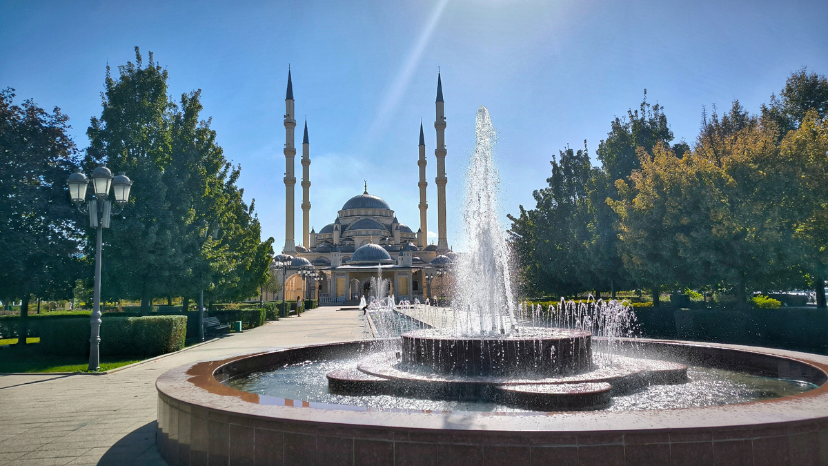 Центральная мечеть Грозного "Сердце Чечни"