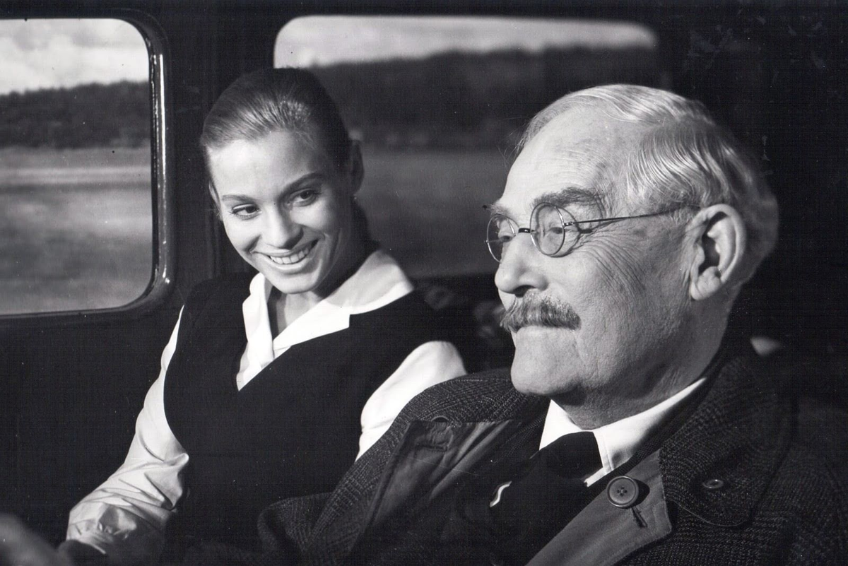 Кадр из фильма "Земляничная поляна" 1957 года