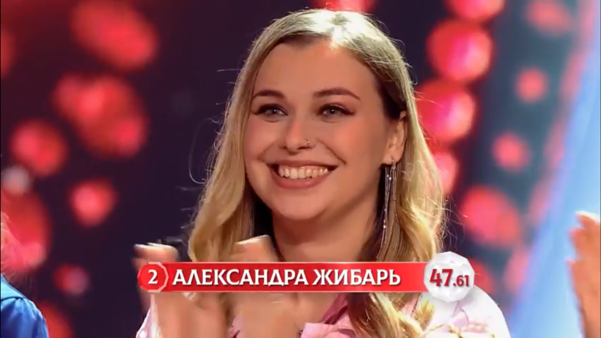 Одна из участниц, которая прошла в следующий этап