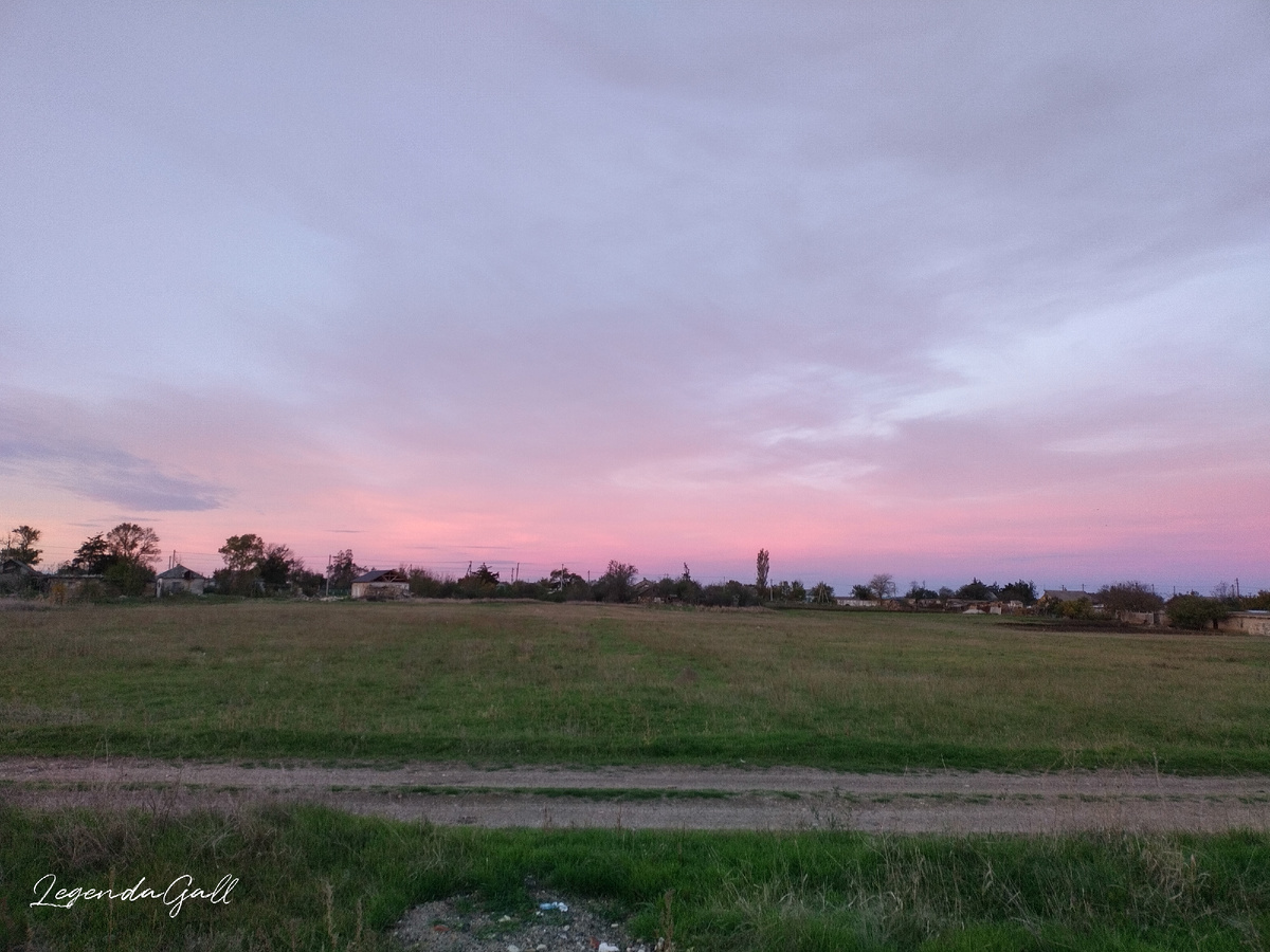 Зато на западе вот какая красота