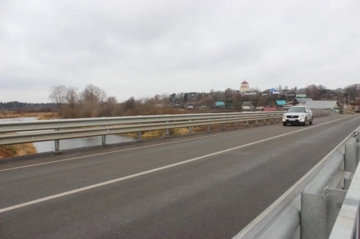    В Удмуртии завершился ремонт моста через реку Ува