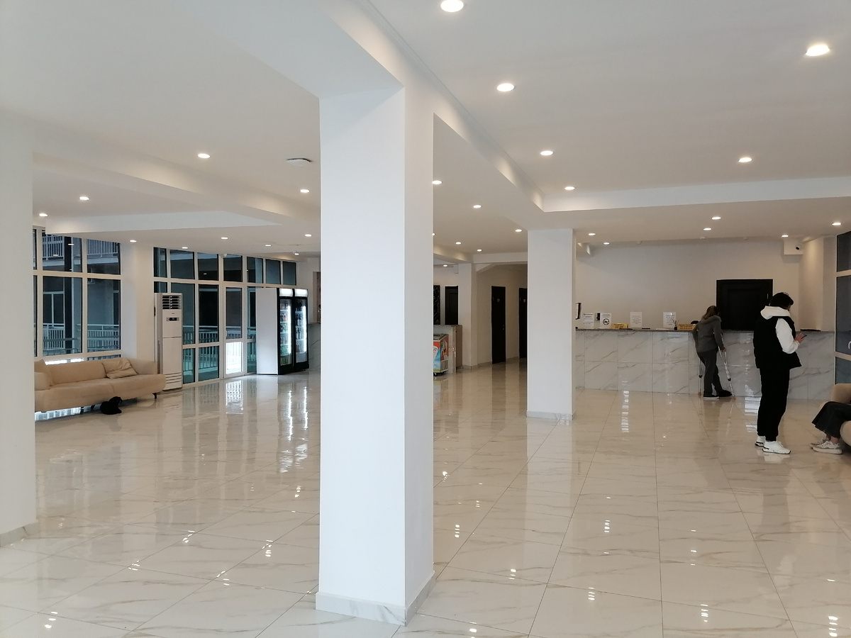 Фойе отеля. 