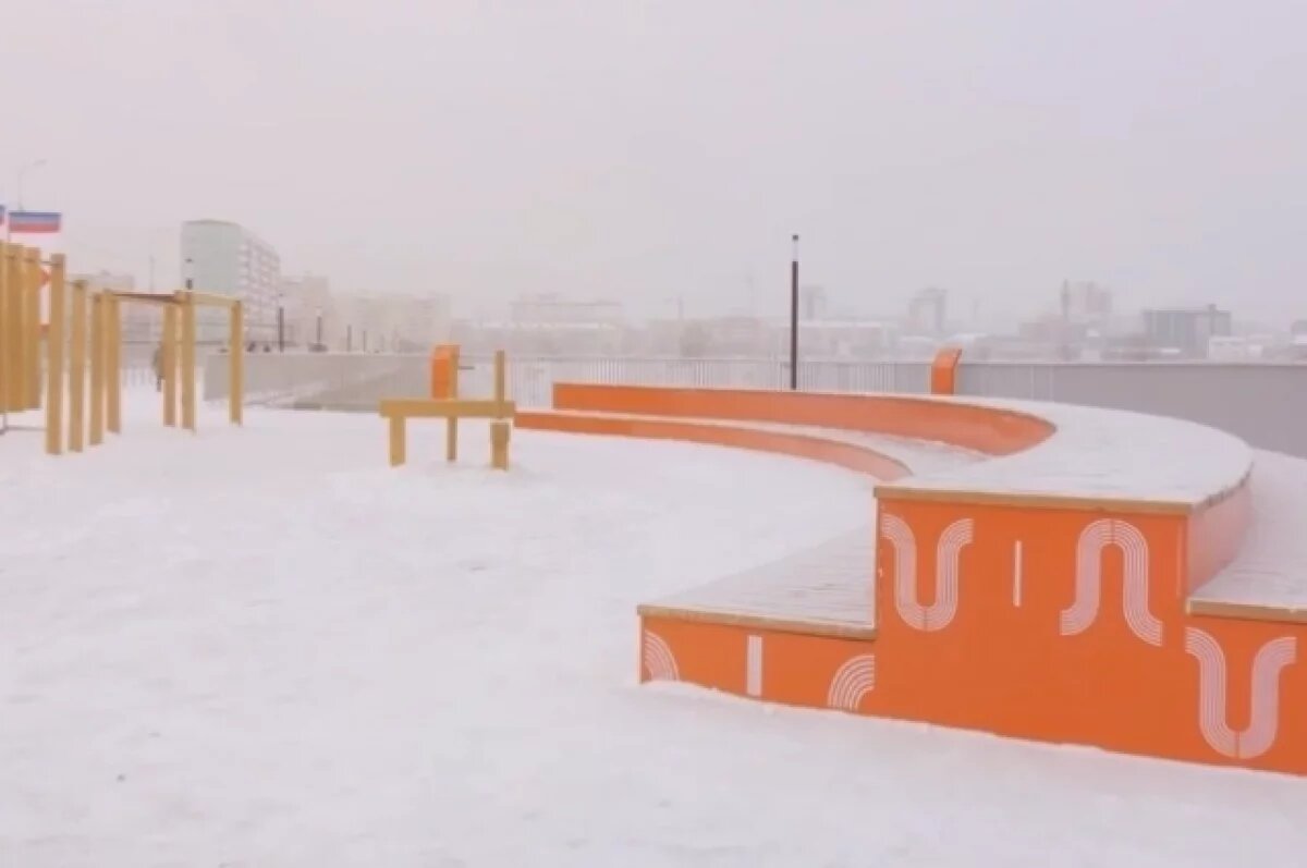    В Якутске открыли набережную имени олимпийского чемпиона Романа Дмитриева