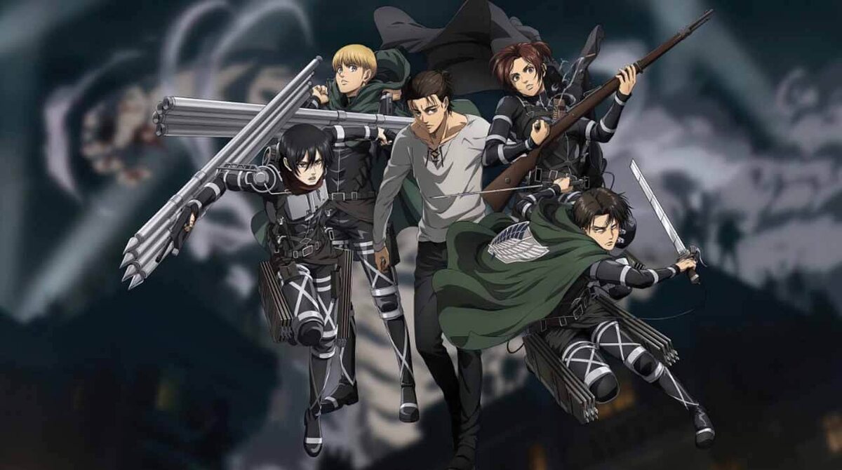 "Атака на титанов" 4 сезон.