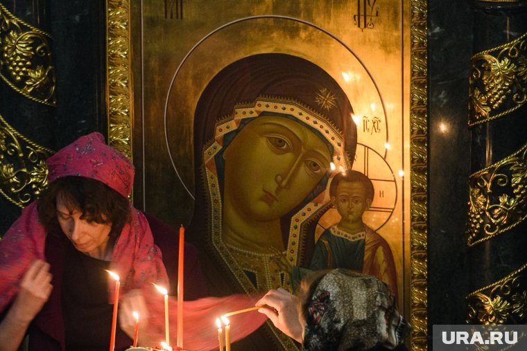 Православные 4 ноября вспоминают само обретение иконы. Фото: Владимир Жабриков © URA.RU