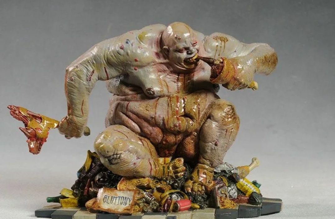 Надо распечатать и повешать на холодильник, уж больно меня эта картинка впечатлила, вот так мы выглядим, когда сметаем все, что есть на нашем пути...жутко, да? 