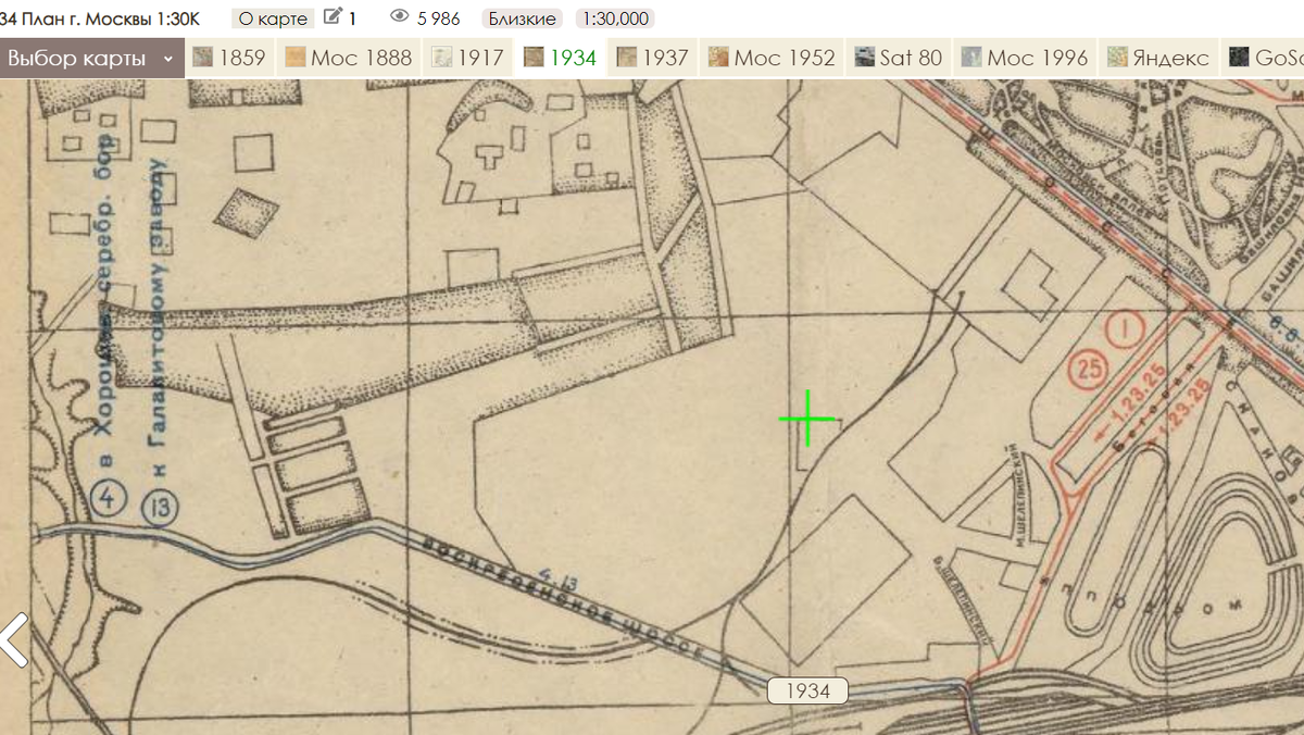 Схема  движения московского городского транспорта, 1934 https://retromap.ru/1219343_55.762814,37.610836