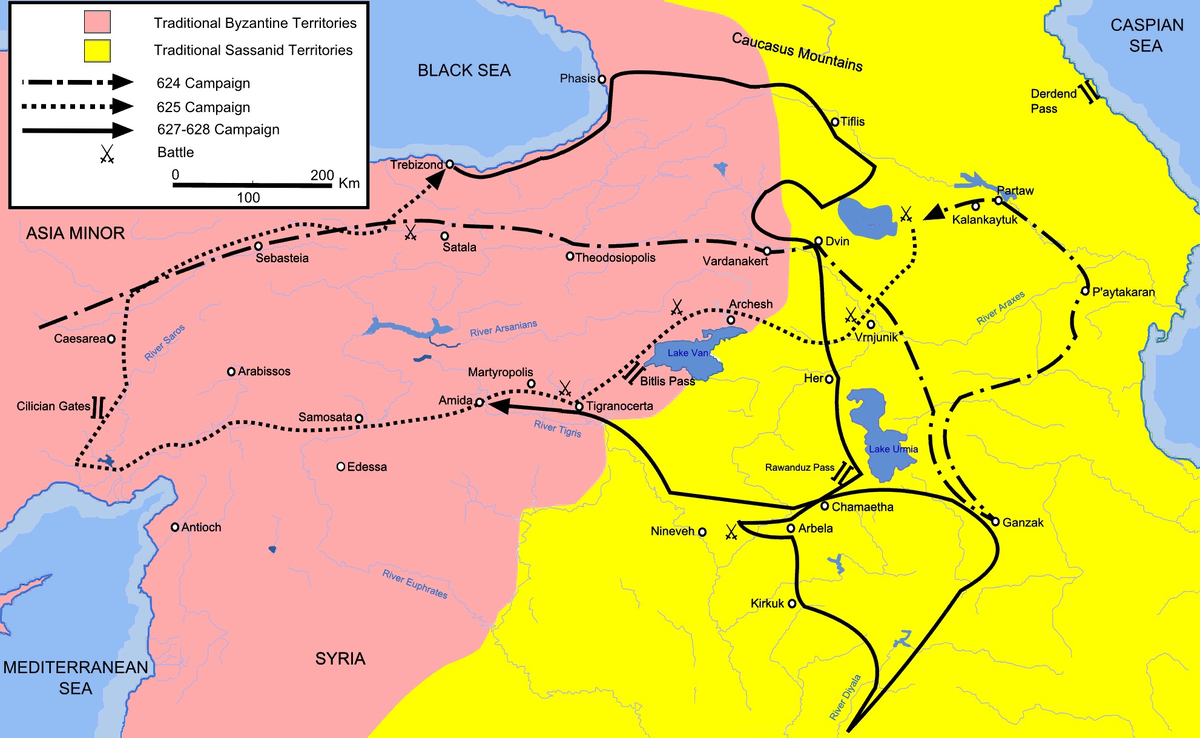 Восточный поход Ираклия