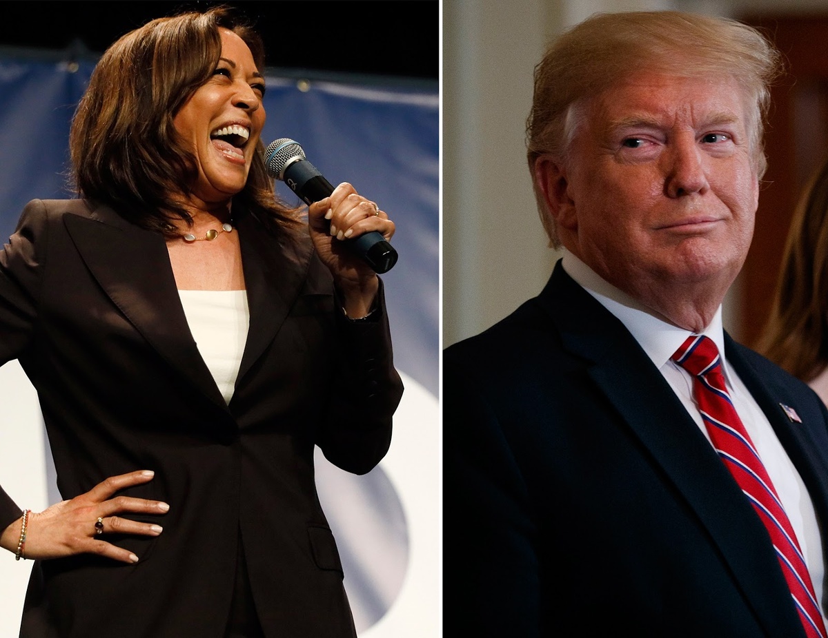 Камала Харрис и Дональд Трамп, фото из открытого источника