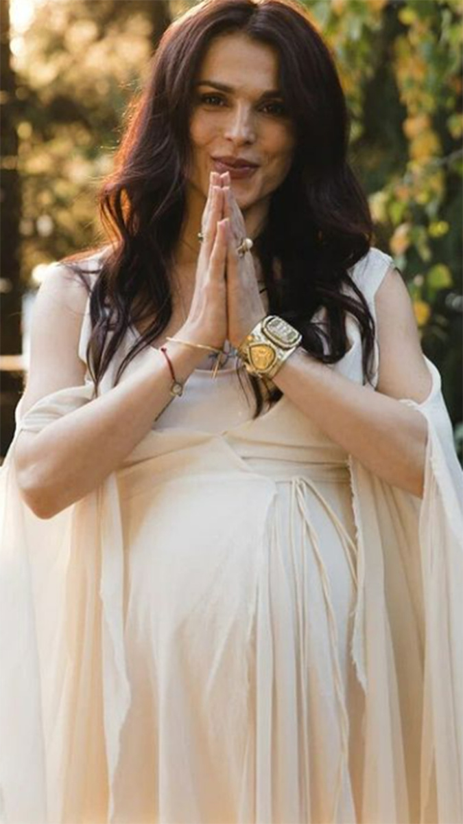 Сати Казанова во время беременности. Фото: соцсети Сати Казановой