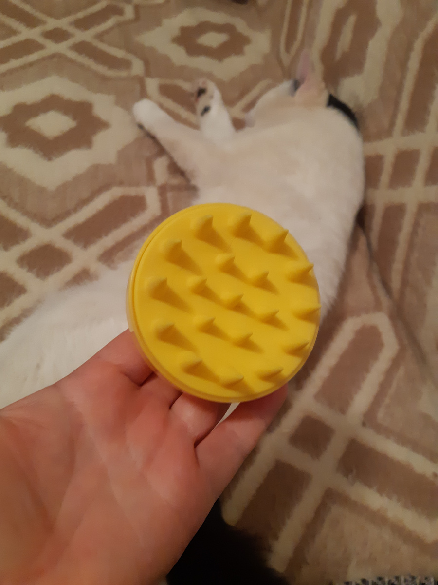 Массажёр для головы - как вариант.