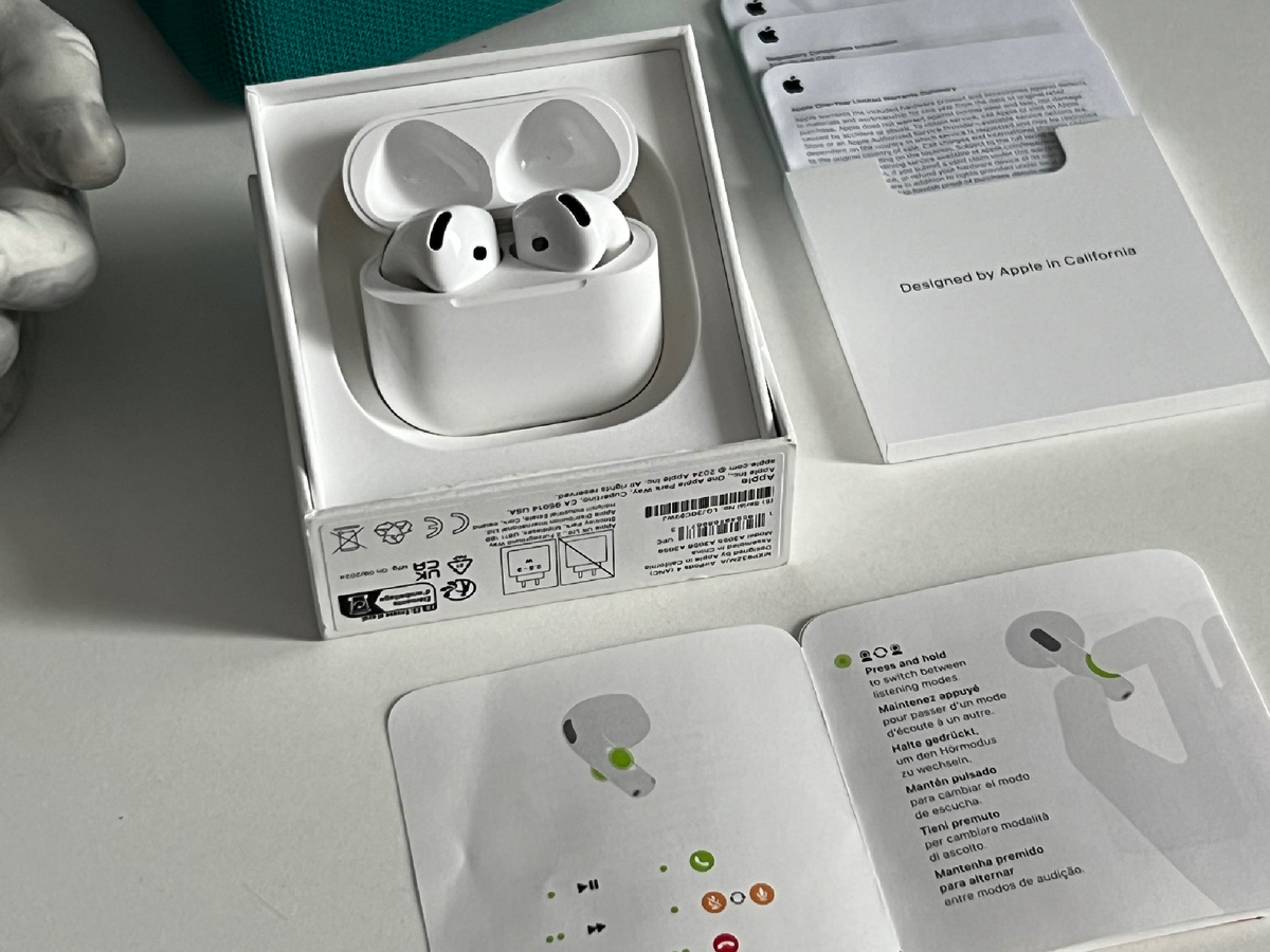 Инструкция по синхронизации нового наушника AirPods 4