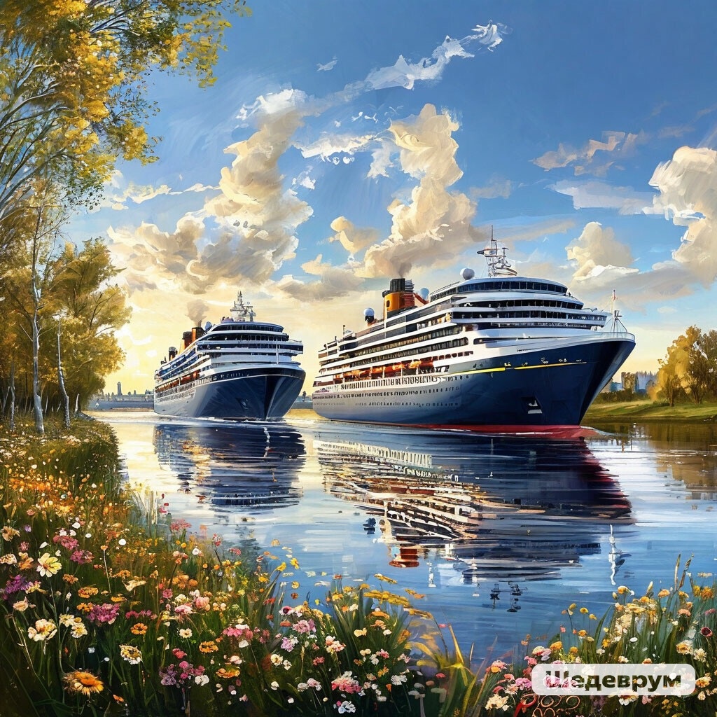 Новые теплоходы от Шедеврум!