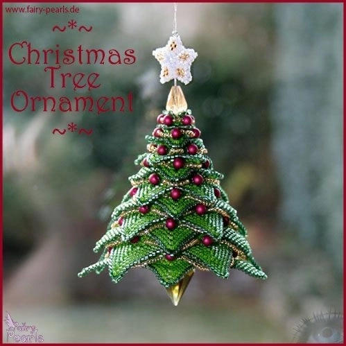 Варианты объемных плетеных ёлочек
