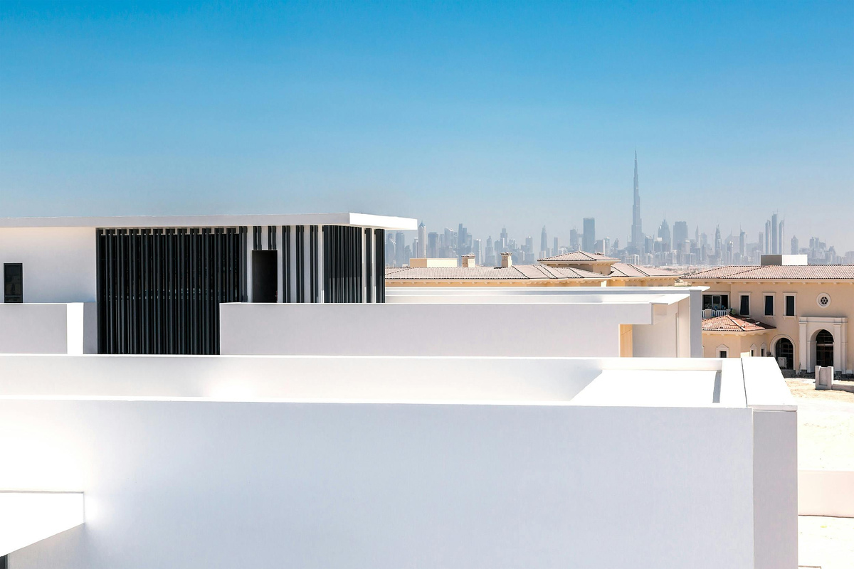 Вид на Dubai Downtown