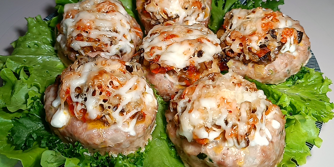 📌 Мясные «стожки» с грибами на праздничный стол. Сочные, сытные и очень ароматные