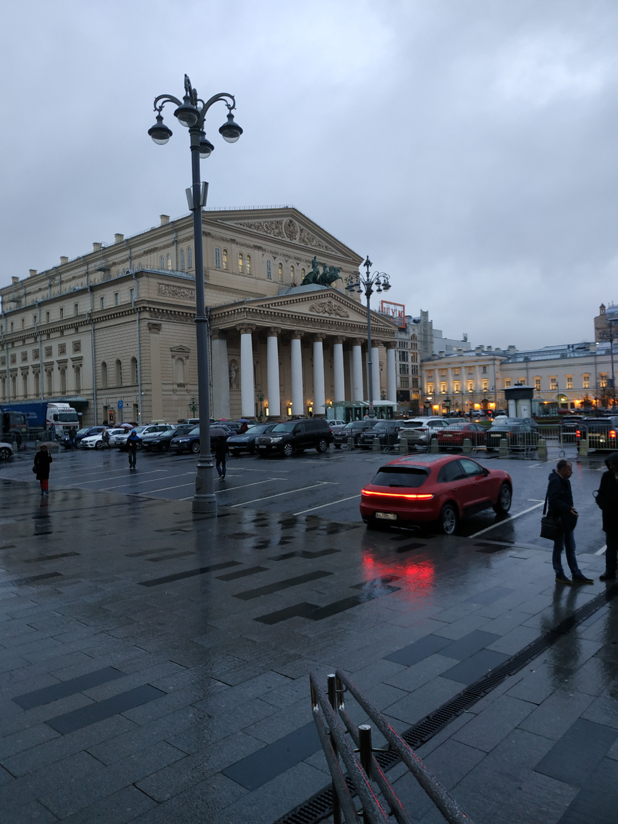 Позвали нас друзья, за компанию. Стоимость экскурсии- 3600₽  с человека. На сайте Tripster  есть экскурсия "Большой театр изнутри",  группа до 40 человек,  