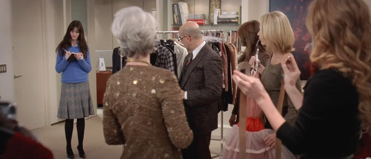 фрагмент из фильма "Дьявол носит Prada"