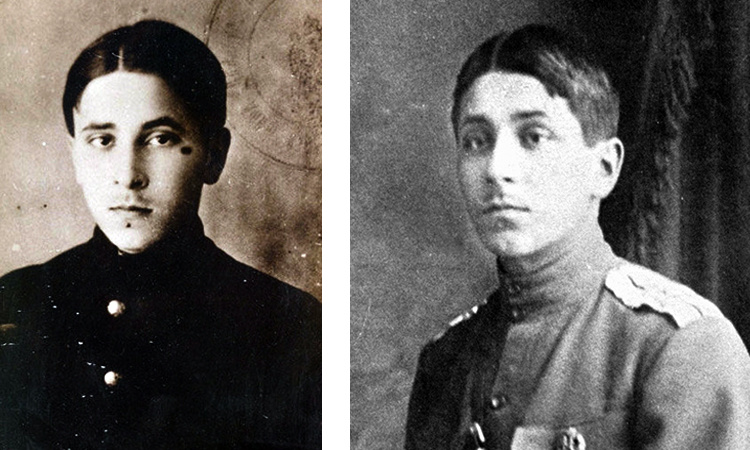 Михаил Зощенко в юности и молодости