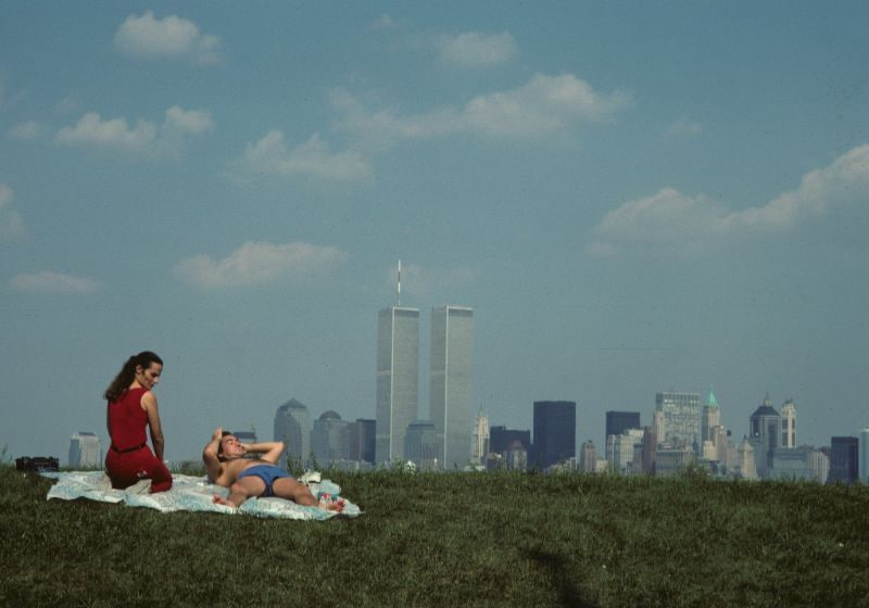 Иллюстрация — Steven Siegel, View from Liberty State Park, 1991