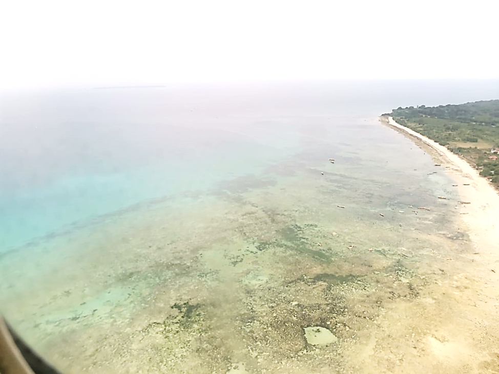 Вид из иллюминатора.