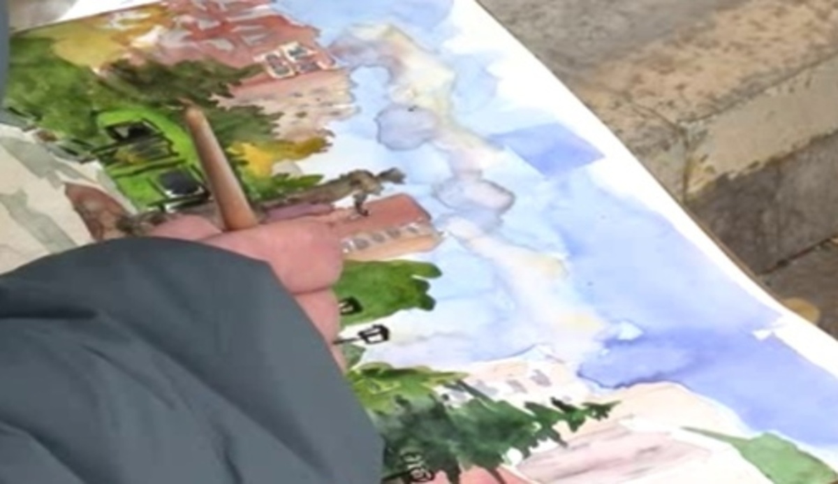    В Курске прошел пленэр для юных курян