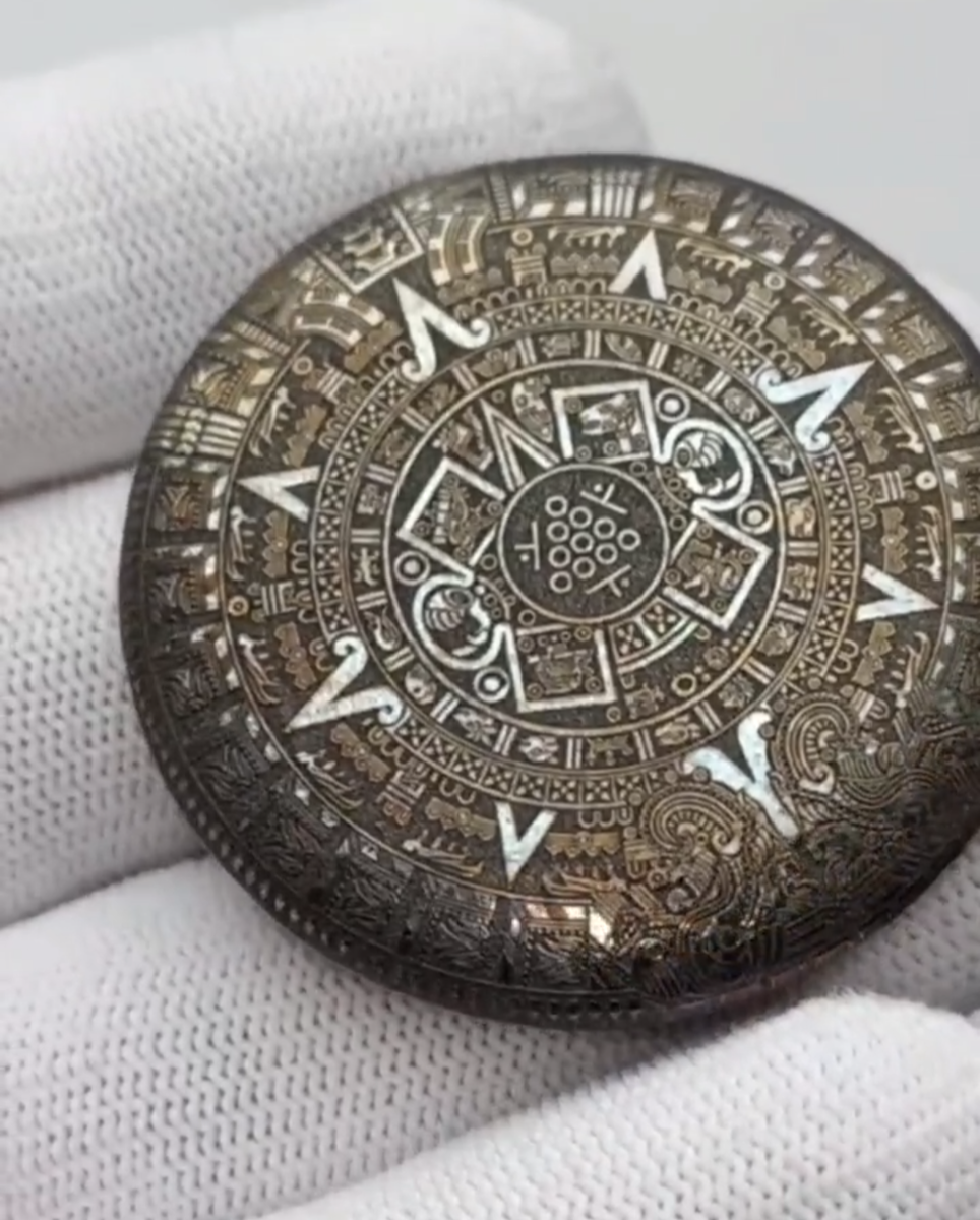 Монета - артефакт из моей коллекции AR titanium 