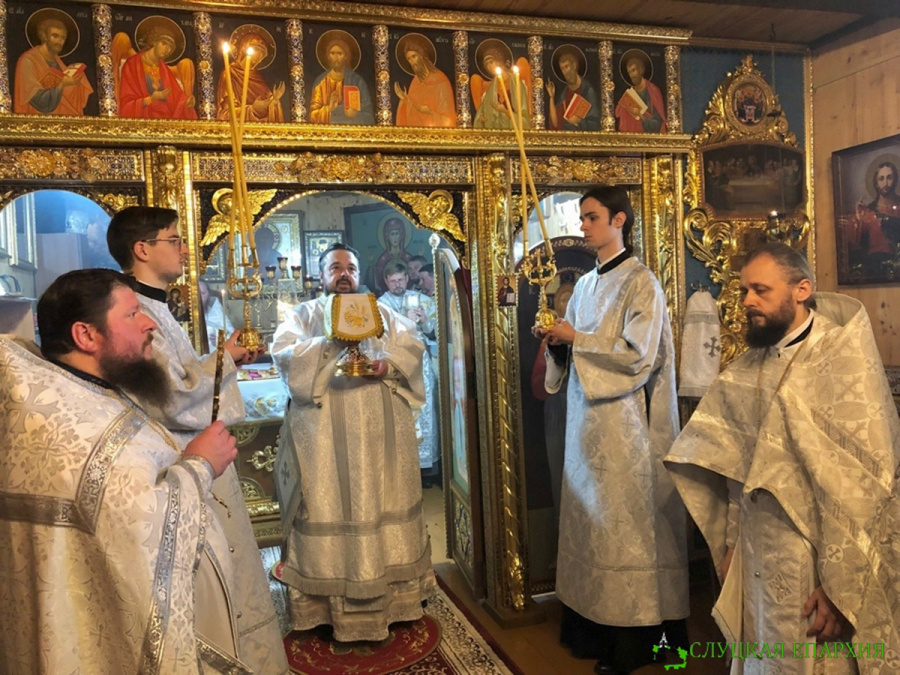     Освящение храма в д. Телядовичи