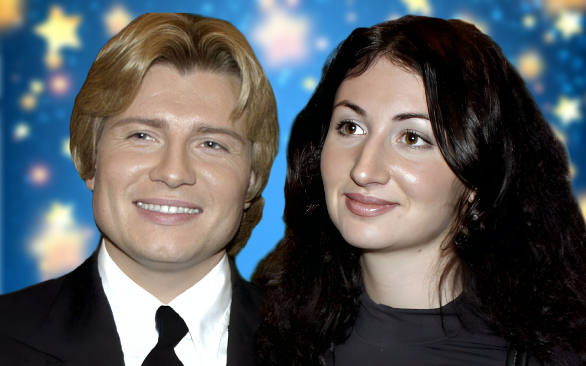 на фото Николай Басков и Светлана Шпигель