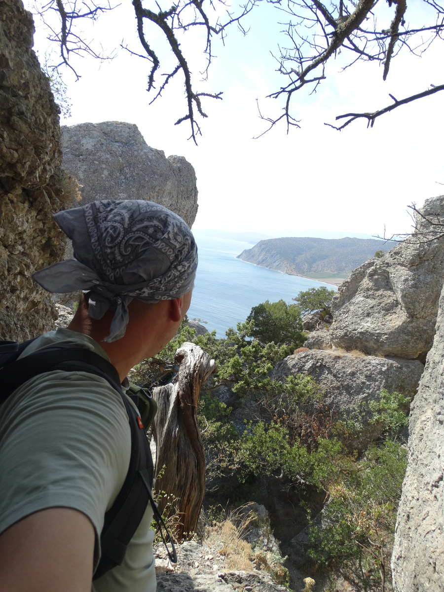 По дороге на вершину "Пик Космоса". Судак. Крым.