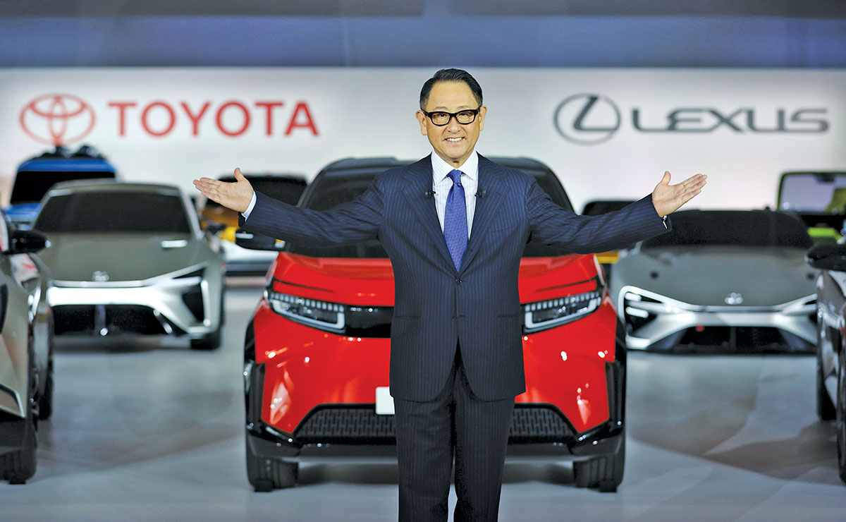 Акио Тойода, председатель Toyota Motor Corporation.