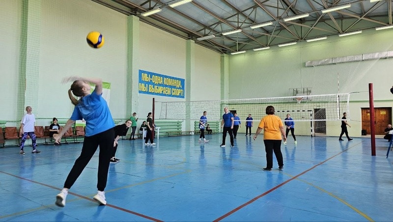    Соревнования по волейболу в Грачёвском округе 4 ноября Фото: пресс-служба партии «Единая Россия»
