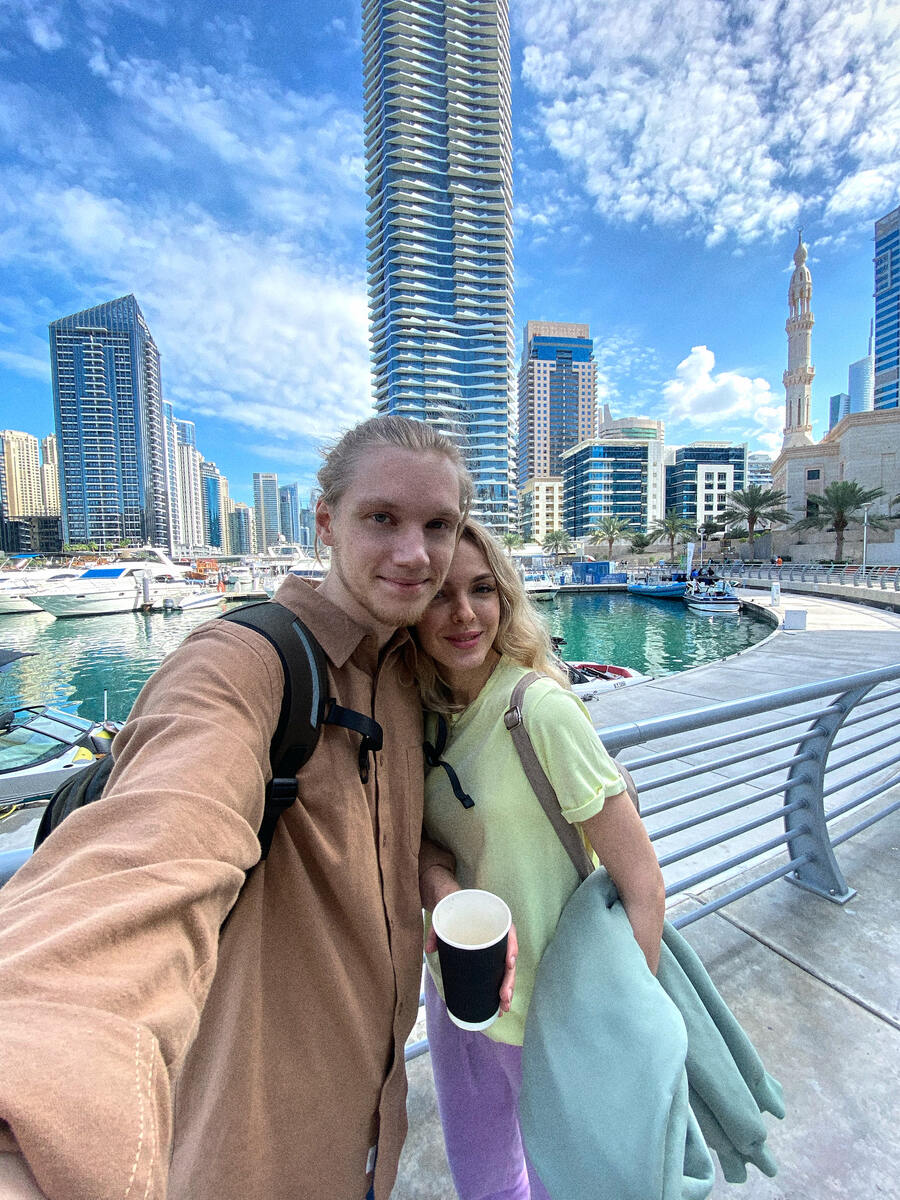 приехали первый раз в Дубай