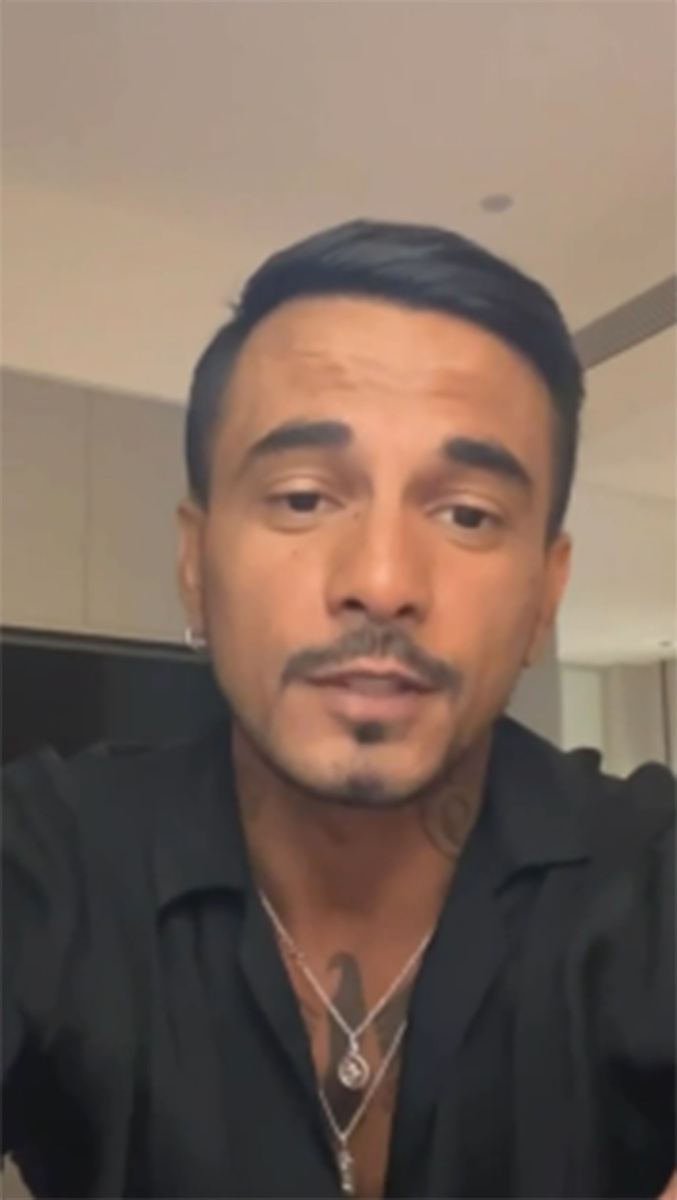 Натан записал видеообращение. Фото: скрин телеграм-канала Натана