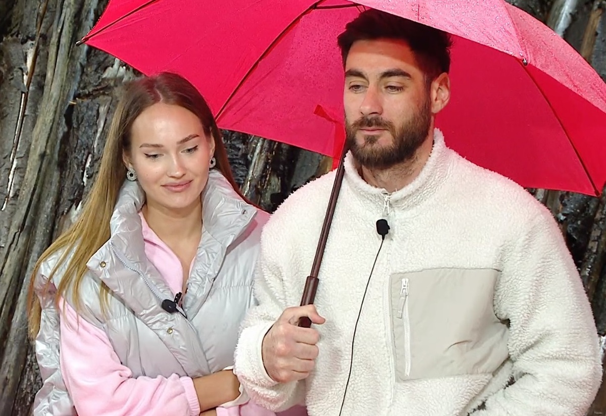 Тигран и Вика Салибековы (фото из эфира на «Okko»)