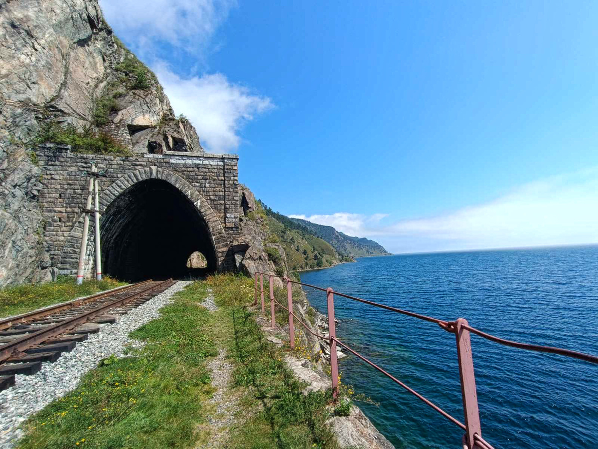 Один из тоннелей КБЖД.