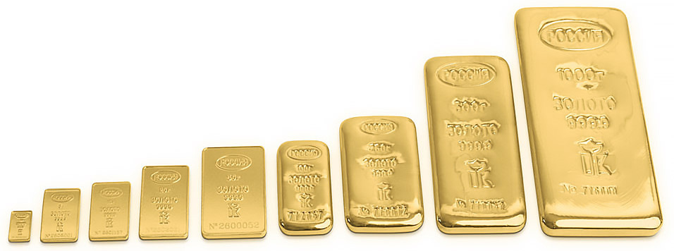 Слитки пробы, отличной от 999.9, инвестиционными не являются!