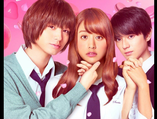 Снимок с монитора экрана. Постер Японского фильма Красотка.