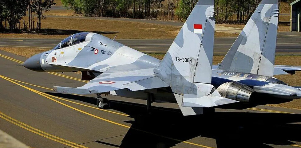 Су-30МК стали основой авиакрыла на острове Сулавеси (Индонезия). После покупки Су-35 вся островная авиация могла стать "российской". Но американцы включили административный ресурс и сделку заморозили. Фото ВВС Индонезии.
