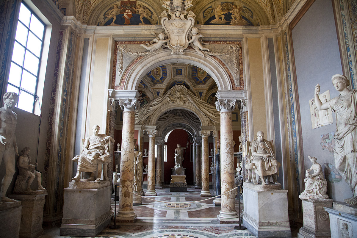 Музей скульптуры пио-клементино ватикан. Интерьер музея. Музей пио-клементино в ватикане. Музей пио кристиано в ватикане. Музей пия климента в ватикане.