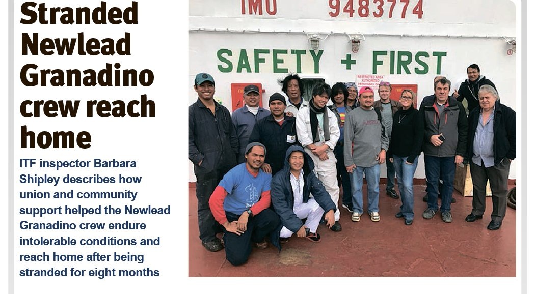 8 месяцев без зарплат. Хорошо, что ITF помог вернуться домой.