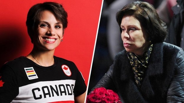 Меган Дюамель и Ирина Роднина. 