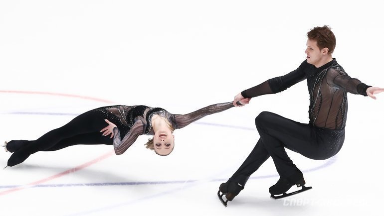    Победители этапа «Гран-при России» в Казани Александра Бойкова и Дмитрий Козловский.Дарья Исаева